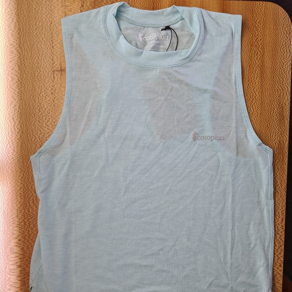 NEW Cotopaxi Quito Active Tank (Medium—Aqua)